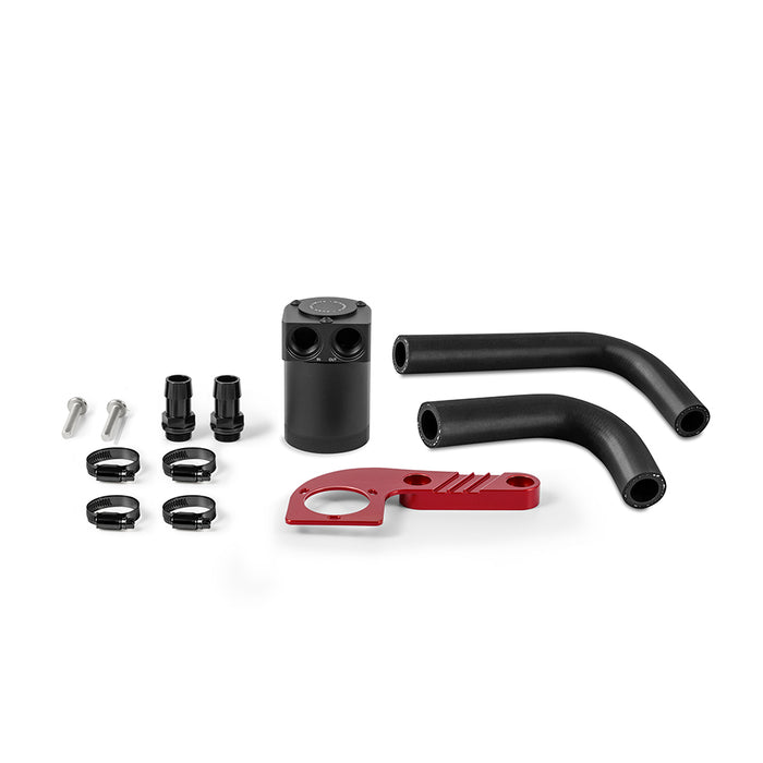 Mishimoto MMBCC-F80-15CSO Baffled Oil Catch Can, fits BMW F8X M3/M4 2015-2020, Sakhir Orange Metallic - Truck Part Superstore