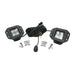 Southern Truck 77910K 2.0 Inch Square Flush Mount Cree LED Lights Pair Chrome Series White/Amber W/Harness 79903 Southern Truck Lifts - Truck Part Superstore