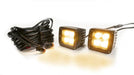 Southern Truck 77911K 2.0 Inch Square Cube Cree LED Lights Pair Chrome Series White/Amber W/Harness 79903 Southern Truck Lifts - Truck Part Superstore