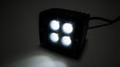 Southern Truck 77916 2.0 Inch Square Cree LED Flood Cube Light Single Unit Black Series Amber/White Includes Hardware, Harness Sold Separately Southern Truck Lifts - Truck Part Superstore