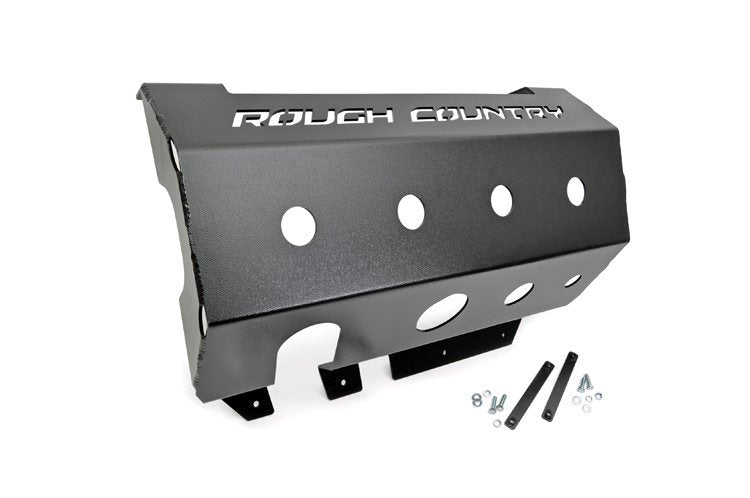 Rough Country 779 Jeep Muffler Skid Plate 07-18 Wrangler JK Rough Country - Truck Part Superstore