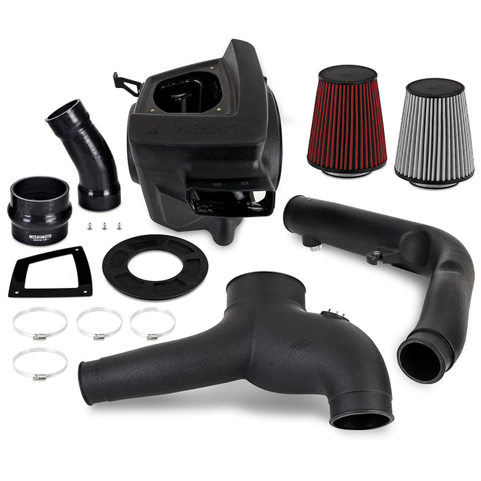 Mishimoto MMAI-BR27-21DW Performance Air Intake, Ford Bronco 2.7L EcoBoost 2021+, Dry Washable Filter - Truck Part Superstore