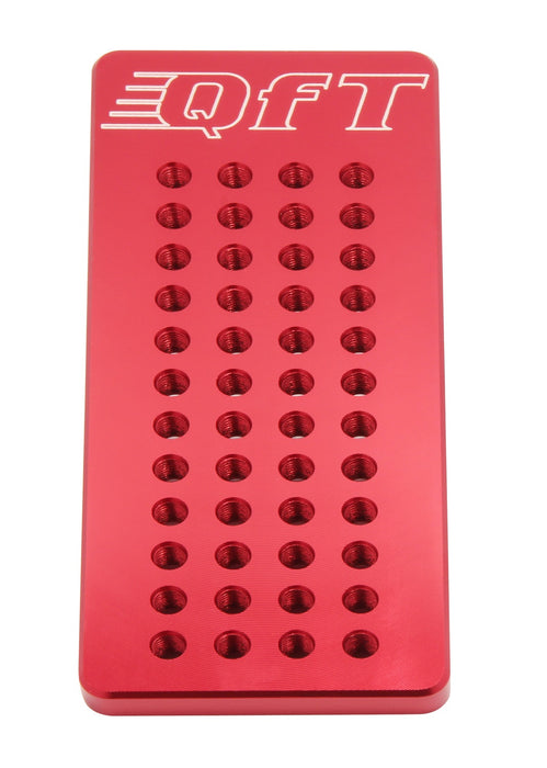 Quick Fuel Technology 78-102QFT Carburetor Air Bleed Board; Billet; 10-32; Organization Board; - Truck Part Superstore