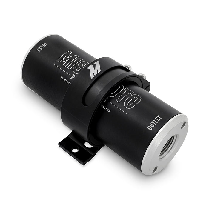 Mishimoto MMFF-SL-C010 Mishimoto High-Performance -10AN Fuel Filter, Slim, 10-Micron Cellulose Insert - Truck Part Superstore