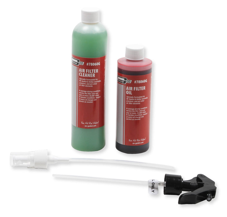 Mr Gasket 78060G Air Filter Cleaner And Oil Kit; - Truck Part Superstore