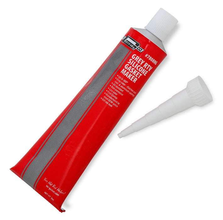 Mr Gasket 78080G RTV Sealant; Grey; 3 oz. Tube; - Truck Part Superstore