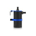 Mishimoto MMBCC-UNI-BL Mishimoto Baffled Oil Catch Can, Blue - Truck Part Superstore