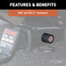CURT 23088 Hitch/Coupler Lock Set (2in. Receiver; 1/2in. to 2-1/2in. Latch; 2in./2-5/16in. - Truck Part Superstore