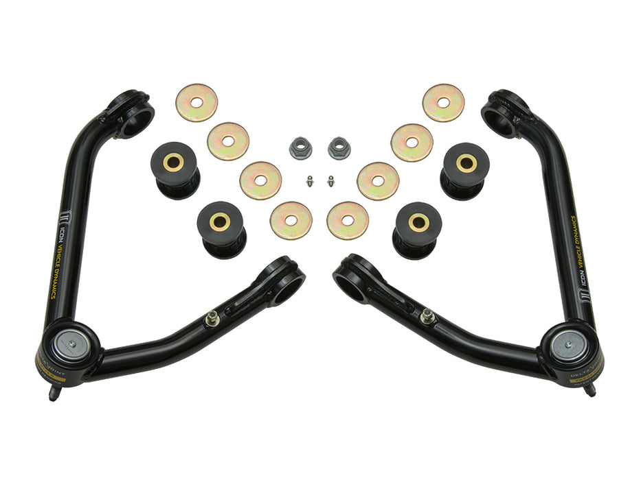 ICON Vehicle Dynamics 78600DJ ICON 2007-2016 GM 1500, Tubular Upper Control Arm Kit w/Delta Joint, Small Taper - Truck Part Superstore