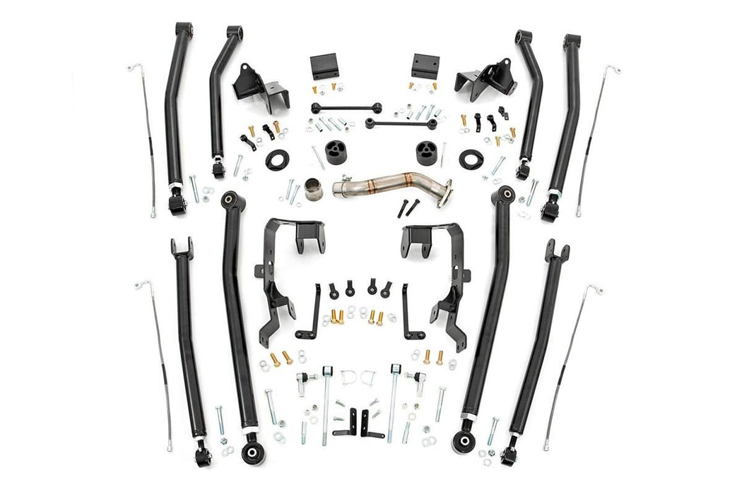 Rough Country 78600U 4 Inch Jeep Long Arm Upgrade Kit 07-18 Wrangler JK Rough Country - Truck Part Superstore