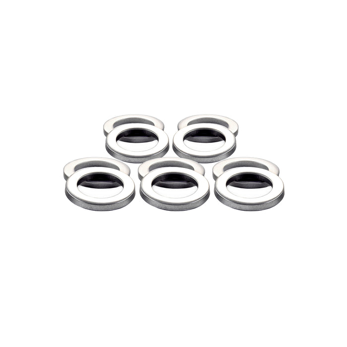 McGard 78711 Stainless Steel Standard Mag Washers - Set of 10; Set of 10 Washers - Truck Part Superstore