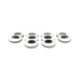 McGard 78714 Stainless Steel Cragar Offset Hole Mag Washer - Pack of 10; Set of 10 Washers - Truck Part Superstore
