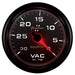 AutoMeter 7884 GAUGE; VACUUM; 2 5/8in.; 30INHG; MECHANICAL; PHANTOM II - Truck Part Superstore