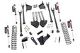 Rough Country 59150 8 Inch Ford 4-Link Suspension Lift Kit w/Vertex Reservoir Shocks 05-07 F-250/350 4WD Diesel Rough Country - Truck Part Superstore