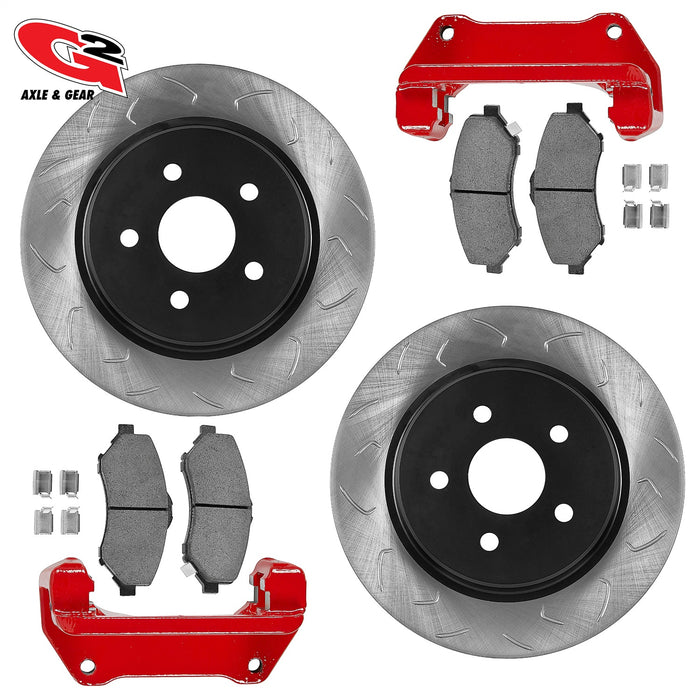 G2 Axle and Gear 79-2050-1 G2 Axle and Gear G2 Core Bbk - Front Oversized Rotors, Caliper Brackets, And Performance Brake Pads 79-2050-1 G2 Axle and Gear - Truck Part Superstore
