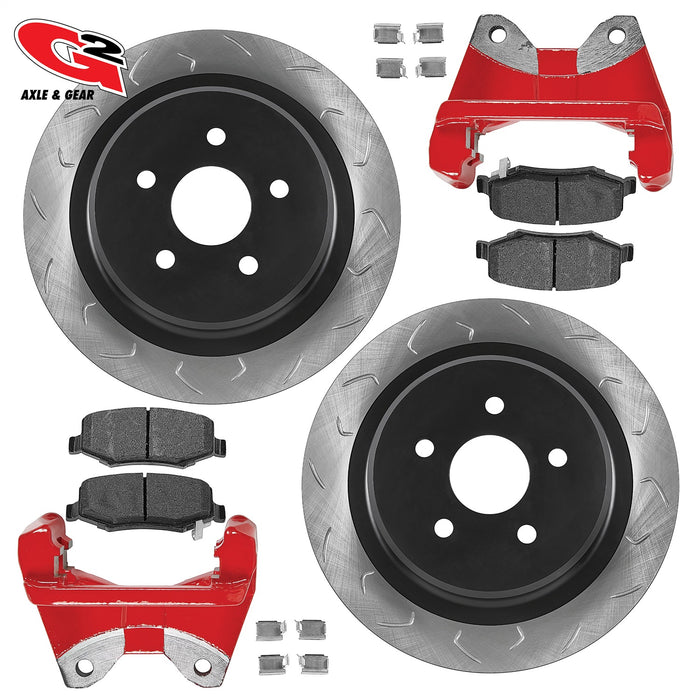 G2 Axle and Gear 79-2052-1 G2 Axle and Gear G2 Core Bbk - Rear Oversized Rotors, Caliper Brackets, And Performance Brake Pads 79-2052-1 G2 Axle and Gear - Truck Part Superstore