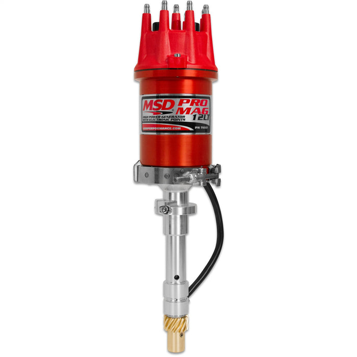 MSD 79081 Pro Mag Generator; 12 Amp; Lightweight; Short; Fits Chevrolet Sprint Cars; - Truck Part Superstore