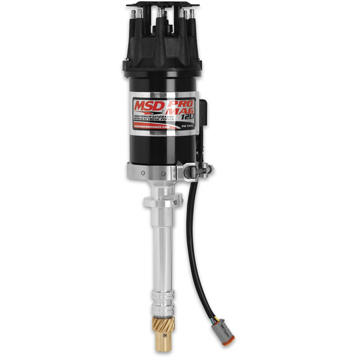 MSD 79083 Pro Mag Generator; 12 Amp; Lightweight; Black; Fits Chevrolet Sprint Cars; - Truck Part Superstore