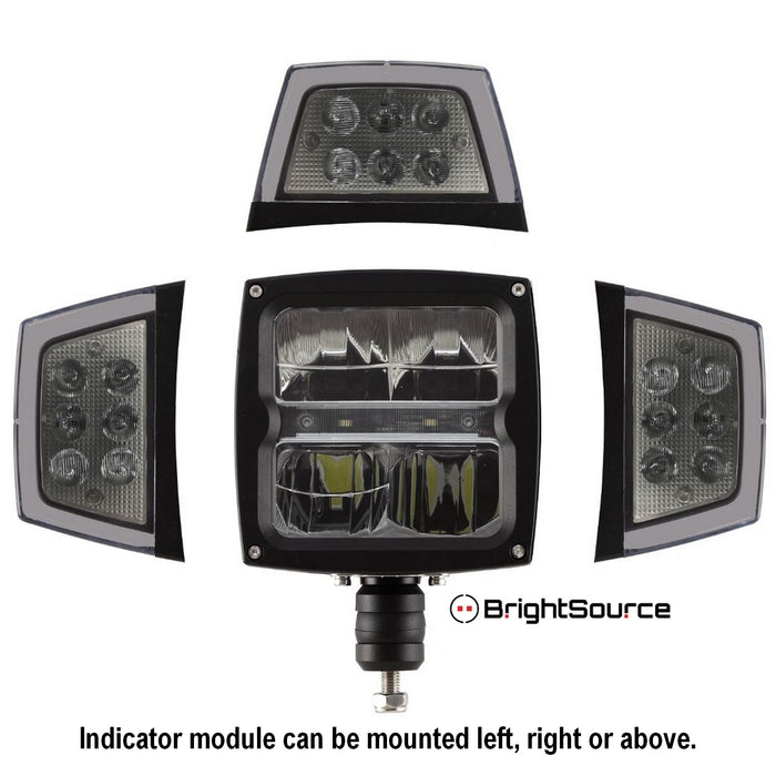 BrightSource 791000 LED Snow Plow Headlight - Truck Part Superstore