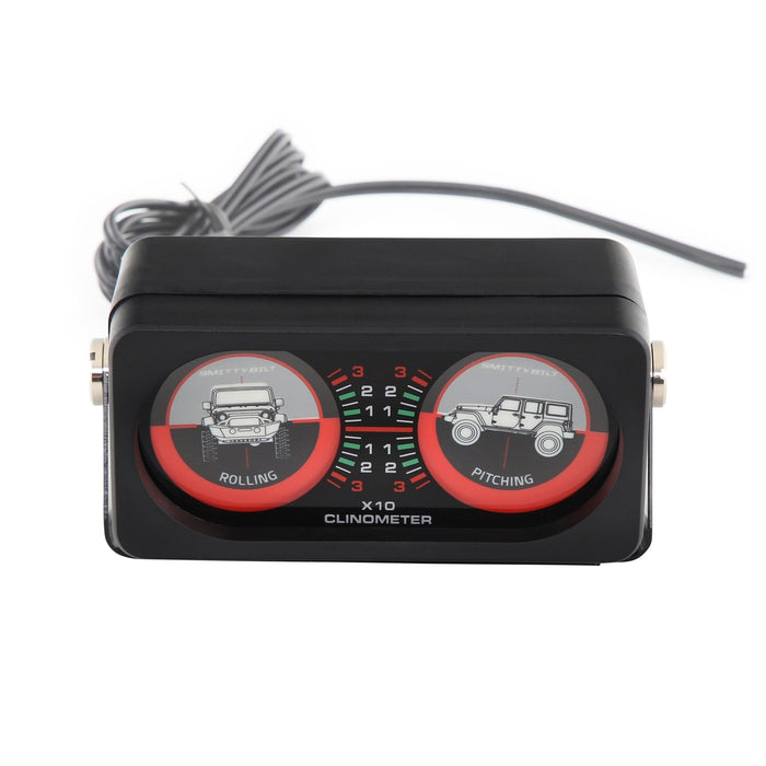 Smittybilt 791005 Clinometer I Jeep Graphic Illuminated Smittybilt - Truck Part Superstore