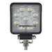 BrightSource 791152F Work Light; 4 in.; Square; Flood Pattern; 15W; w/o Harness; - Truck Part Superstore