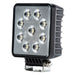 BrightSource 791362F Work Light; 4 in.; Square E-Mark; Flush Lens; W/o Harness; 3800 Lm; 36W; - Truck Part Superstore