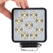 BrightSource 791362F Work Light; 4 in.; Square E-Mark; Flush Lens; W/o Harness; 3800 Lm; 36W; - Truck Part Superstore