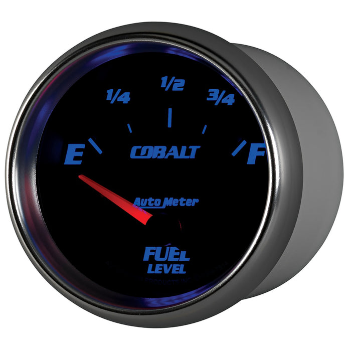 AutoMeter 7914 GAUGE; FUEL LEVEL; 2 5/8in.; 0OE TO 90OF; ELEC; COBALT - Truck Part Superstore