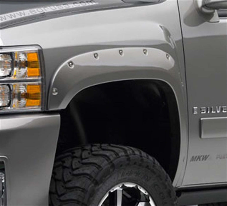 EGR 791504F EGR Bolt-On Style Black Fender Flare-proudly made in the USA. - Truck Part Superstore