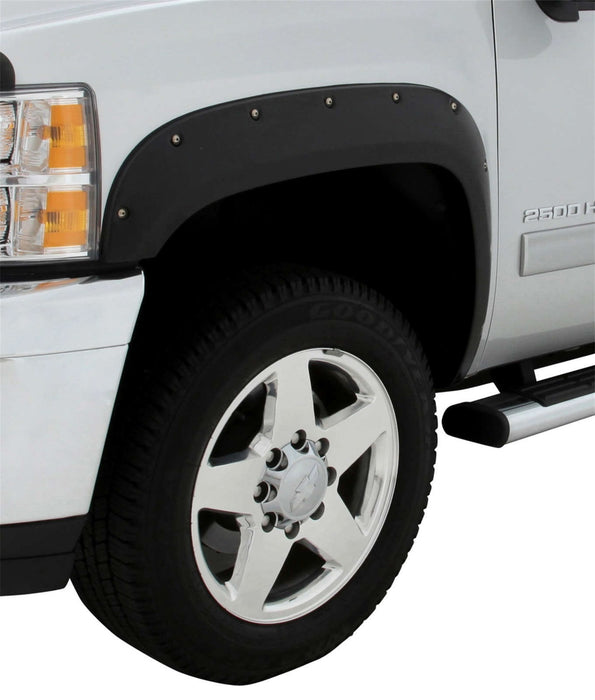 EGR 791504F EGR Bolt-On Style Black Fender Flare-proudly made in the USA. - Truck Part Superstore