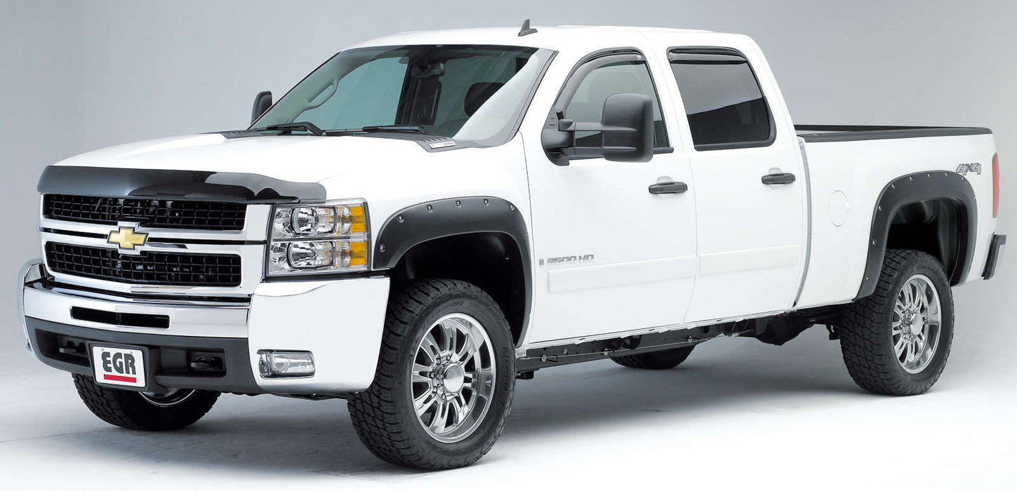 EGR 791504RI EGR Bolt-On Style REDI-FIT Black Fender Flare-proudly made in the USA. - Truck Part Superstore