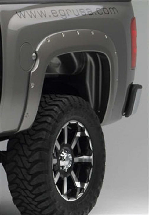 EGR 791504R EGR Bolt-On Style Black Fender Flare-proudly made in the USA. - Truck Part Superstore