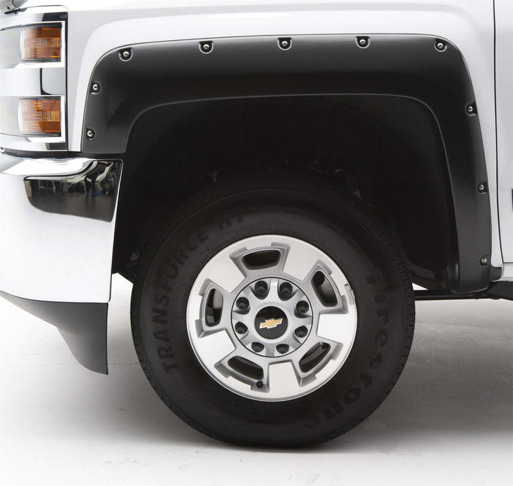 EGR 791574RI EGR Bolt-On Style REDI-FIT Black Fender Flare-proudly made in the USA. - Truck Part Superstore