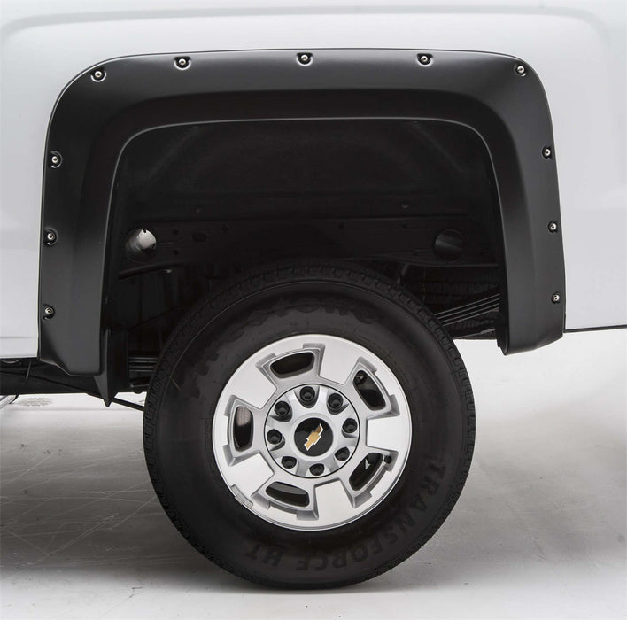 EGR 791574RI EGR Bolt-On Style REDI-FIT Black Fender Flare-proudly made in the USA. - Truck Part Superstore