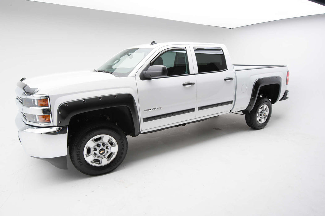 EGR 791574RI EGR Bolt-On Style REDI-FIT Black Fender Flare-proudly made in the USA. - Truck Part Superstore