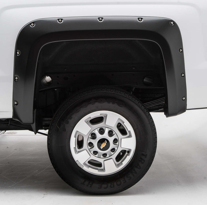 EGR 791574RI EGR Bolt-On Style REDI-FIT Black Fender Flare-proudly made in the USA. - Truck Part Superstore