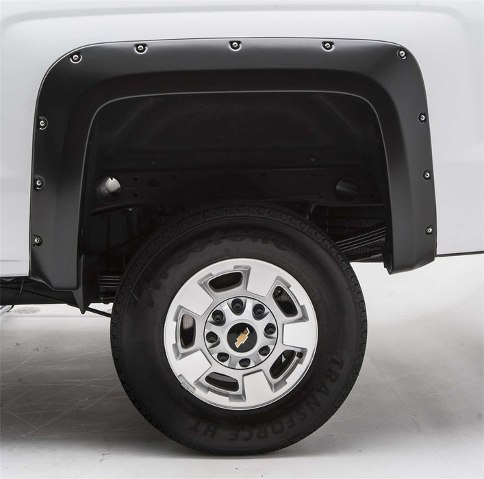 EGR 791574 EGR Bolt-On Style Black Fender Flare-proudly made in the USA. - Truck Part Superstore