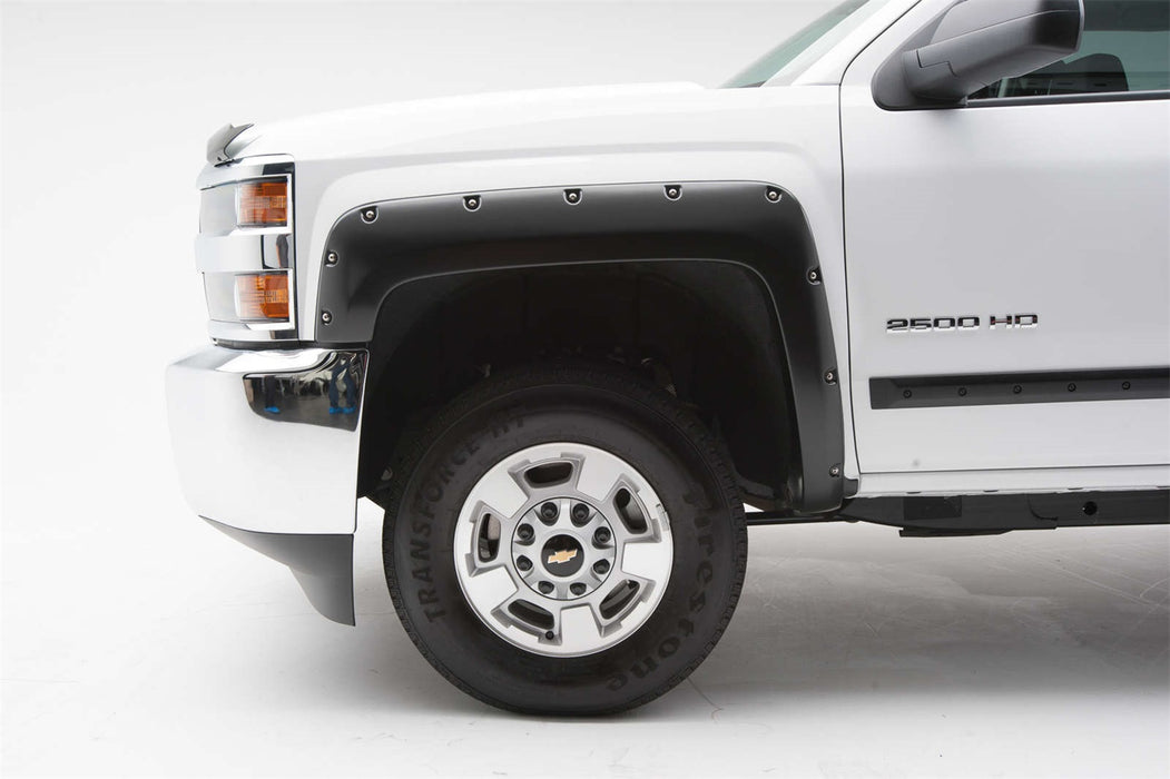 EGR 791574 EGR Bolt-On Style Black Fender Flare-proudly made in the USA. - Truck Part Superstore