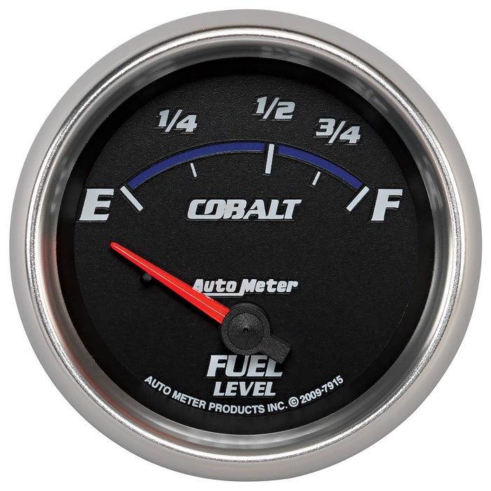 AutoMeter 7915 GAUGE; FUEL LEVEL; 2 5/8in.; 73OE TO 10OF; ELEC; COBALT - Truck Part Superstore