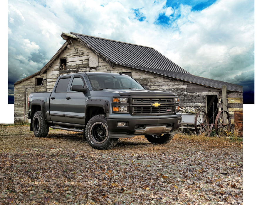 EGR 791674RI EGR Bolt-On Style REDI-FIT Black Fender Flare-proudly made in the USA. - Truck Part Superstore