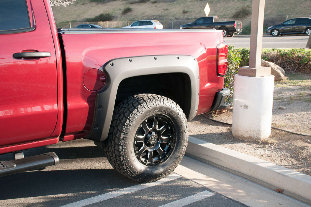 EGR 791674 EGR Bolt-On Style Black Fender Flare-proudly made in the USA. - Truck Part Superstore