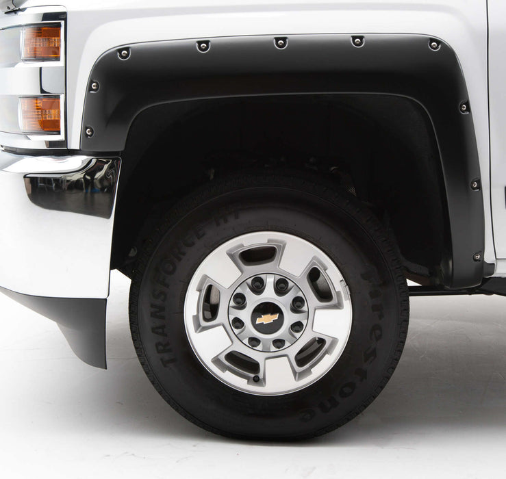 EGR 791674 EGR Bolt-On Style Black Fender Flare-proudly made in the USA. - Truck Part Superstore