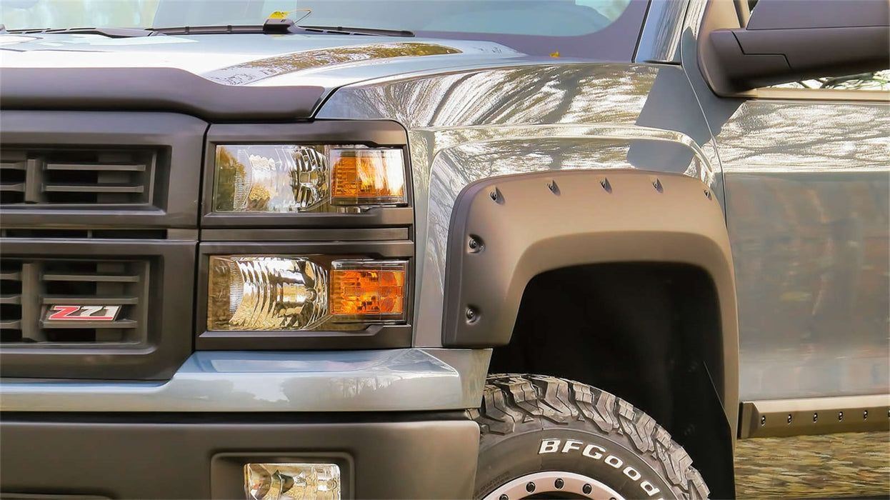 EGR 791675 EGR Bolt-On Style Matte Black Fender Flare-proudly made in the USA. - Truck Part Superstore
