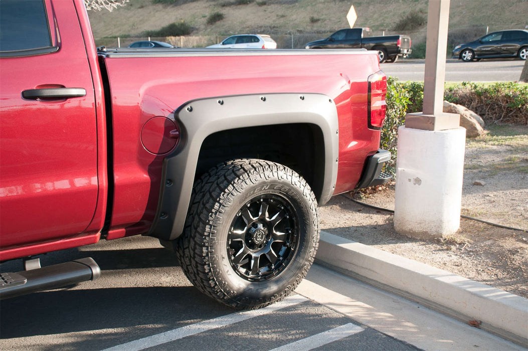 EGR 791675 EGR Bolt-On Style Matte Black Fender Flare-proudly made in the USA. - Truck Part Superstore