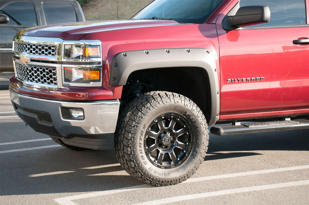 EGR 791675 EGR Bolt-On Style Matte Black Fender Flare-proudly made in the USA. - Truck Part Superstore