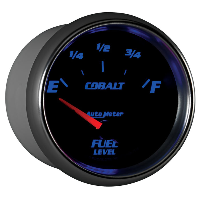 AutoMeter 7916 GAUGE; FUEL LEVEL; 2 5/8in.; 240OE TO 33OF; ELEC; COBALT - Truck Part Superstore