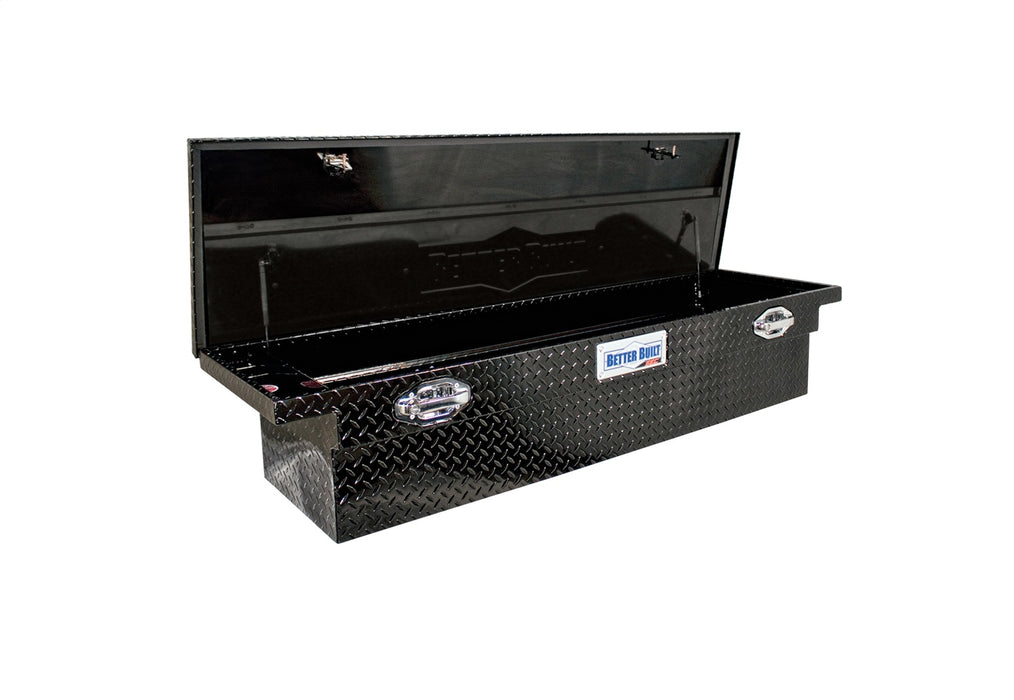Better Built 79210920 Low Profile Crossover Tool Box; 72 in.; Single Lid; Black; - Truck Part Superstore