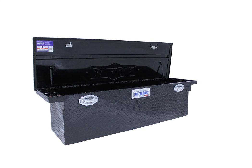 Better Built 79210922 Low Profile Deep Crossover Tool Box; 72 in.; Single Lid; Black; - Truck Part Superstore