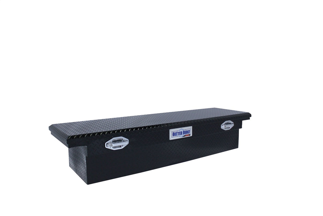 Better Built 79211001 Low Profile Crossover Tool Box; 61.5 in.; Single Lid; Black; - Truck Part Superstore