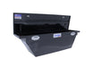 Better Built 79211070 Low Profile Deep Crossover Wedge Tool Box; 72 in.; Single Lid; Black; - Truck Part Superstore